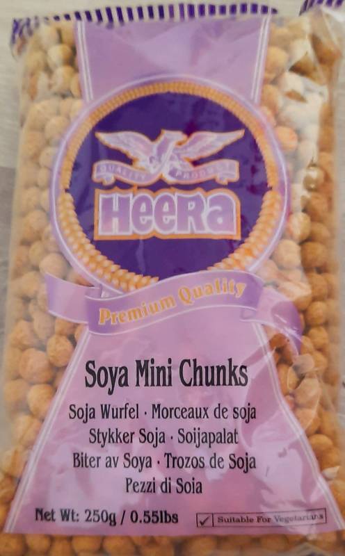 Heera Mini Soya Chunks 250gr