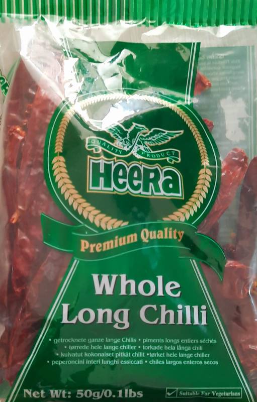 Chilli Whole Long 50gr