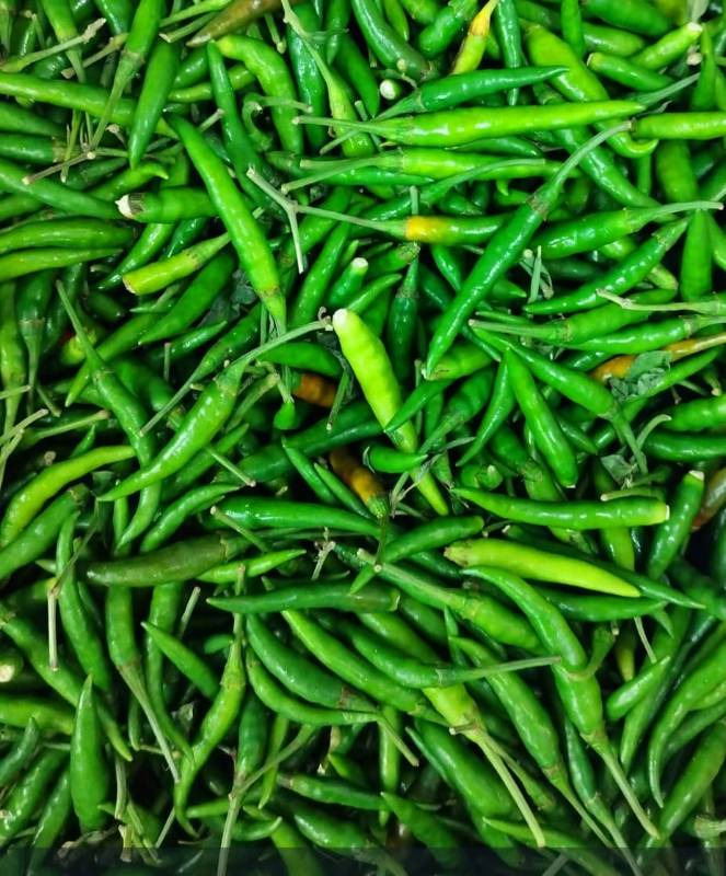 Green chillies