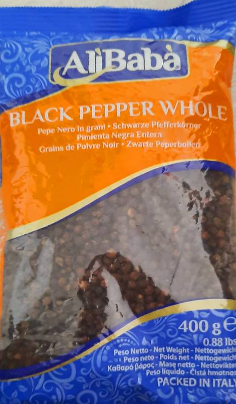 Black Pepper Whole 400gr