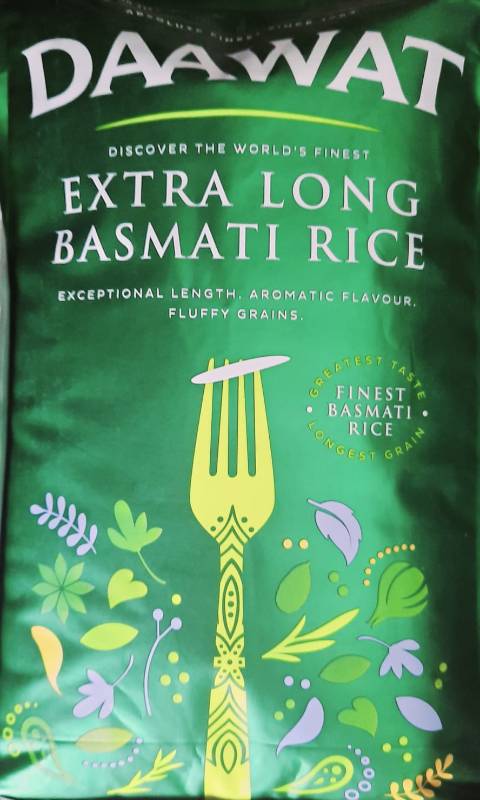 Dawaat Extra Long Basmati Rice 5kg