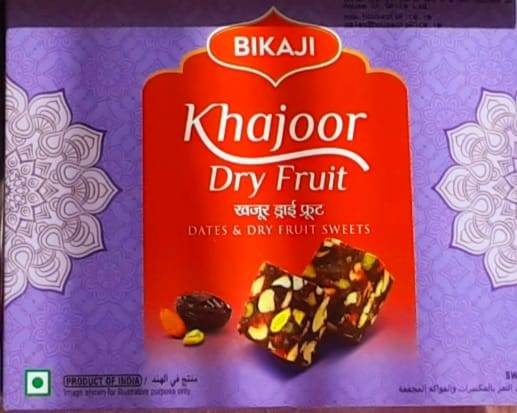 Bikaji Dry Khajoor Dry Fruit 200gr