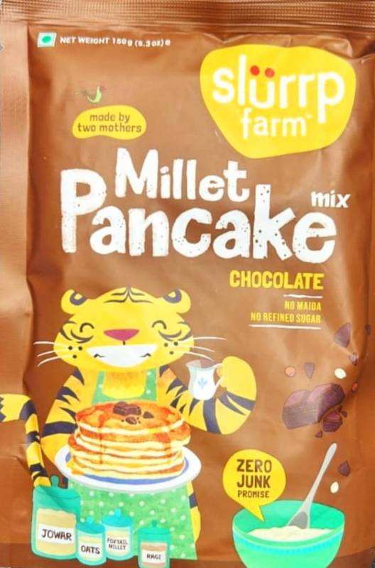 Slurrp Farm Millet Pancake - Chocolate Flavour