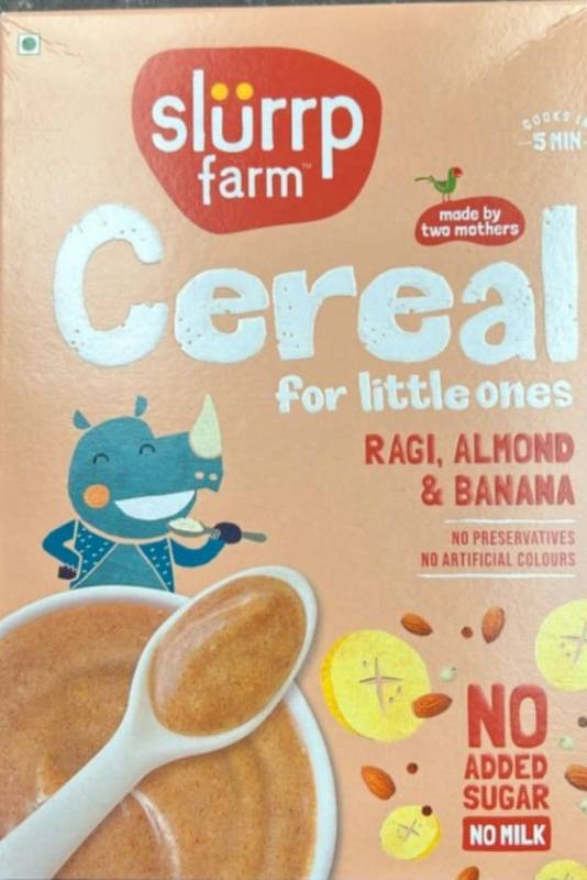 Slurrp Farm Cereal - Ragi, Almond & Banana