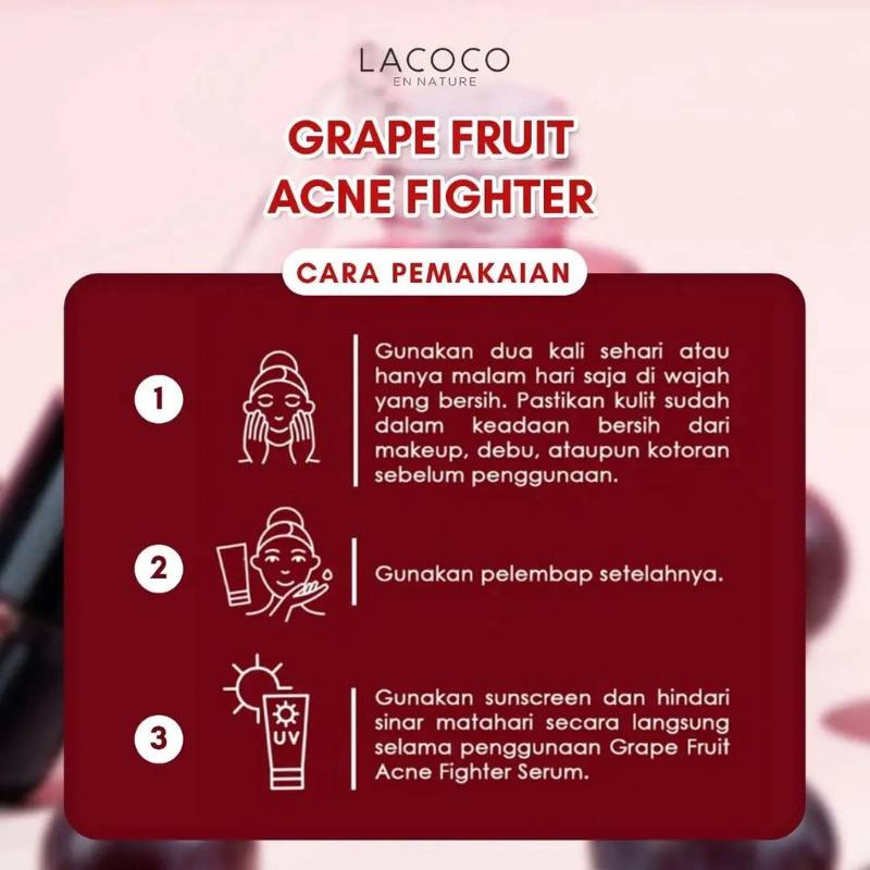 Grape Fruit Acne Fighter Serum