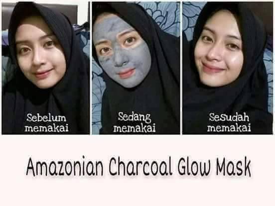 Amazonian Charcoal Glow Mask