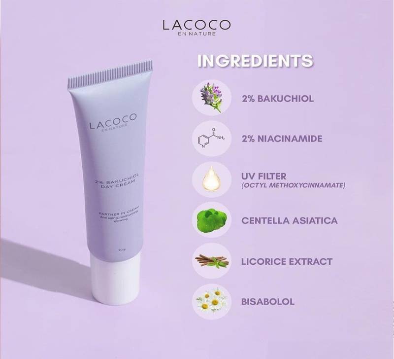 LACOCO 2% Bakuchiol Day Cream