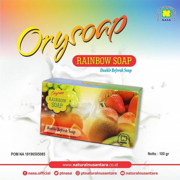 Orysoap Sabun Rainbow