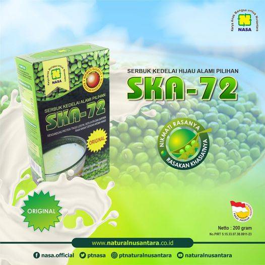 Serbuk Kedelai Alami (SKA-72)