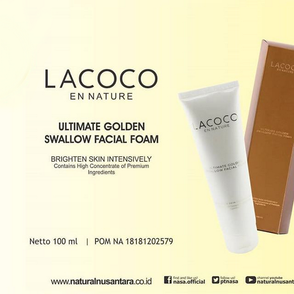 Lacoco Ultimate Golden Swallow Facial Foam