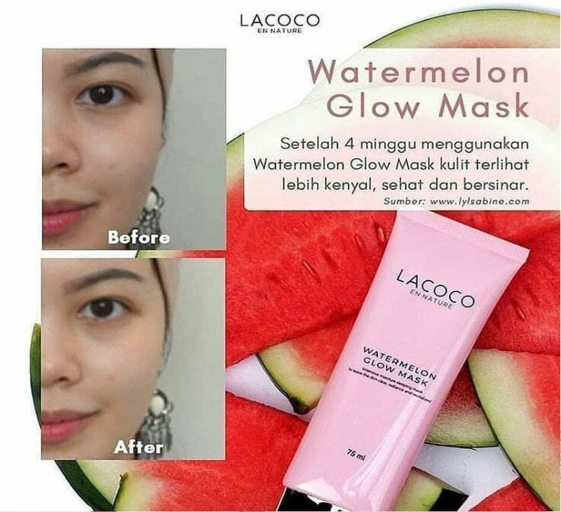 LACOCO Watermelon Glow Mask Wgmsmall