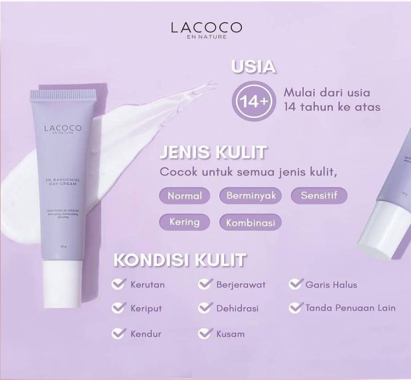 LACOCO 2% Bakuchiol Day Cream