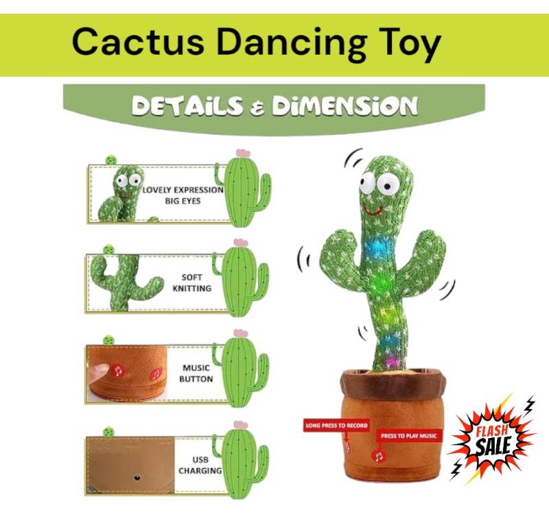 Cactus Dancing Toy