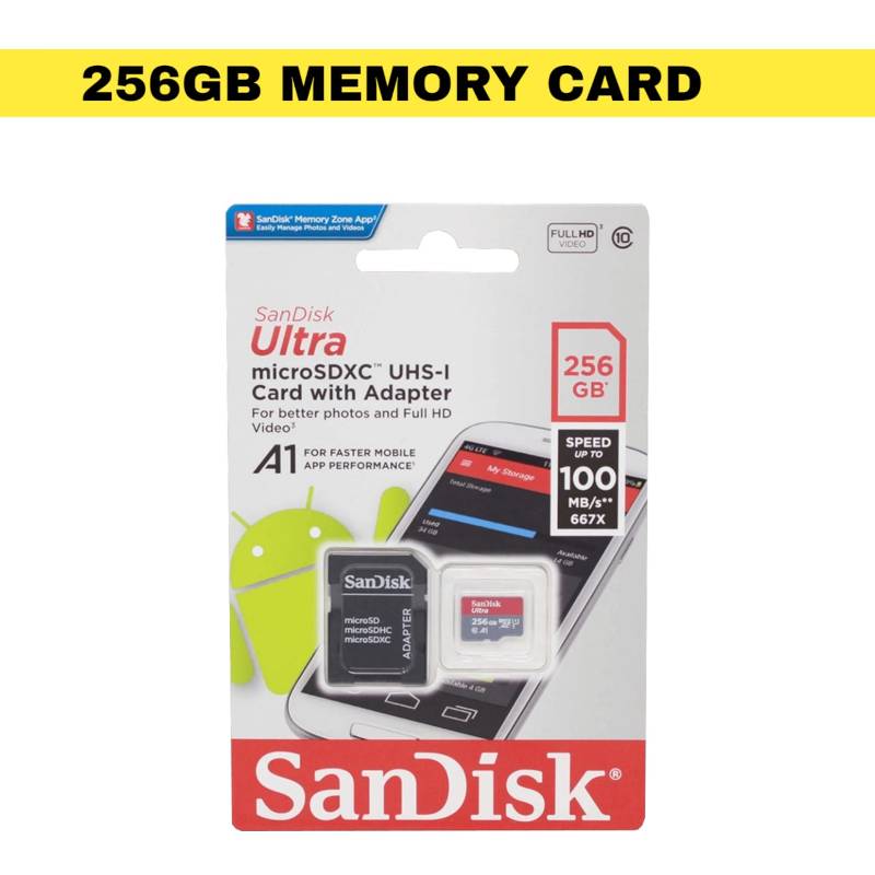 256 GB Memory Card
