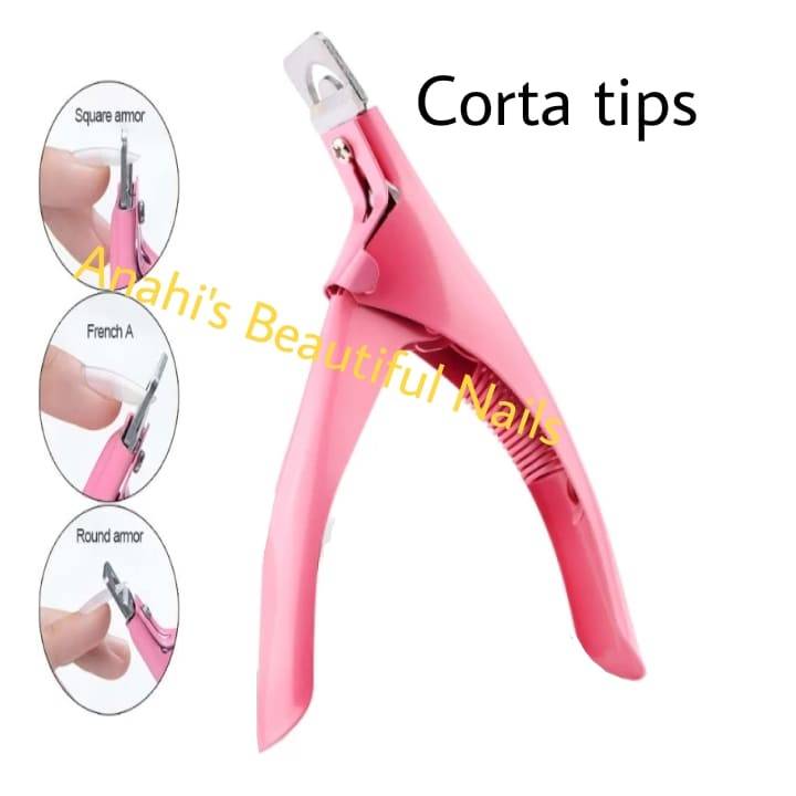 Corta tips rosa