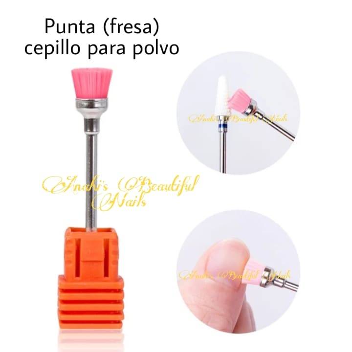 Punta cepillo de limpieza