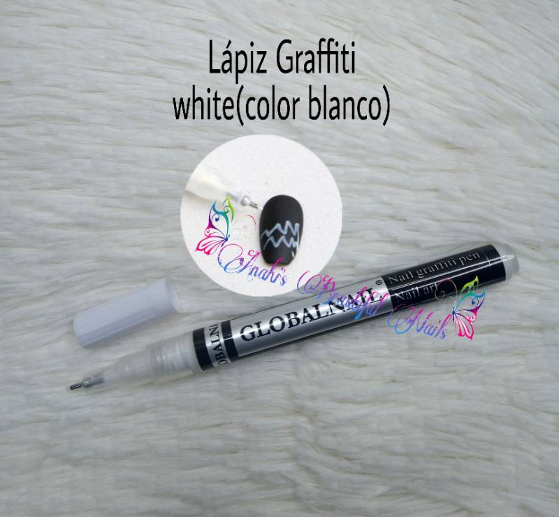 Lapiz graffiti white