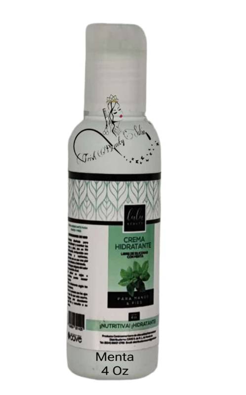 Crema hidratante menta 4oz