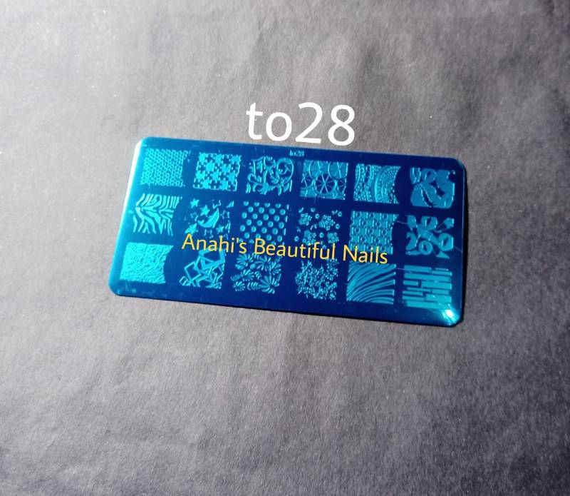 Placa para estampar to28
