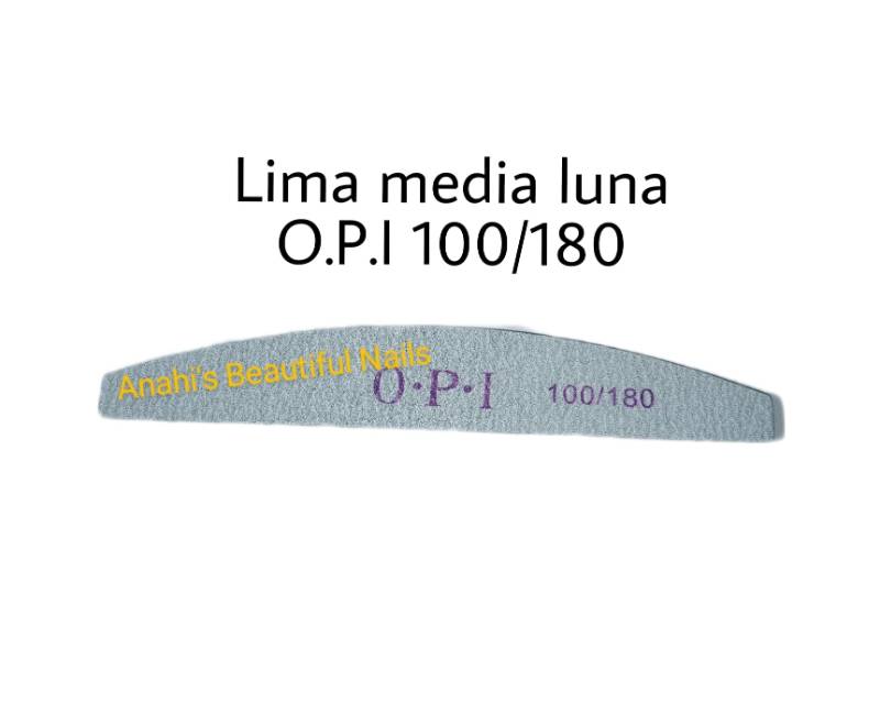 Lima O.P.I. media luna 100/180