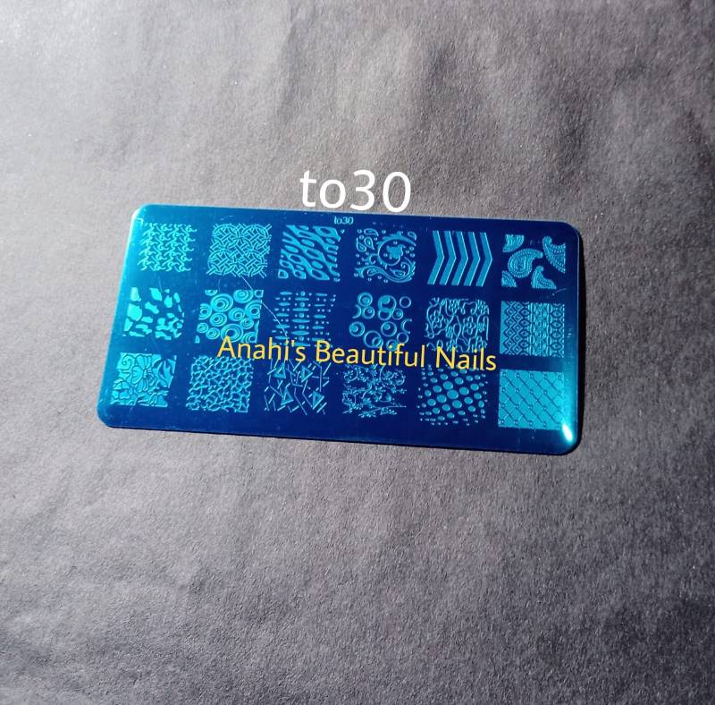 Placa para estampar to30