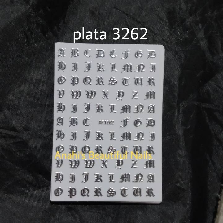 #3262 plateado