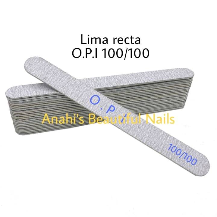 Lima O.P.I. recta 100/100
