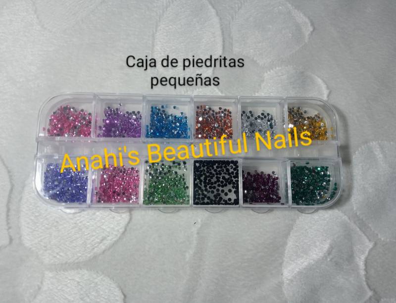 Cristales diferentes colores