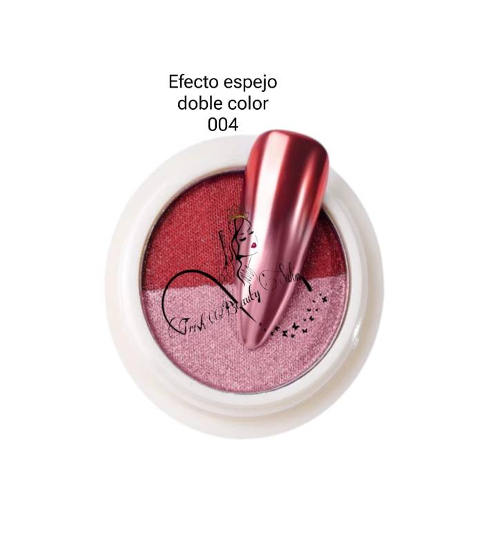 Efecto espejo doble color #004