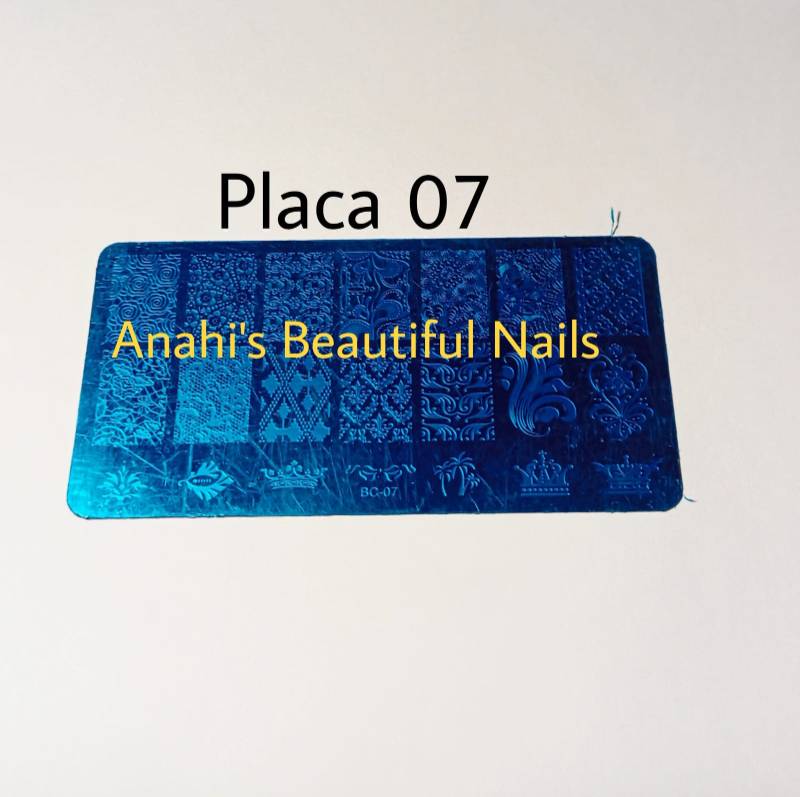 Placa para estampar # 07
