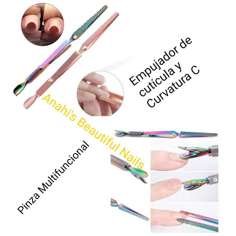 Pinza para curvatura C + empujador
