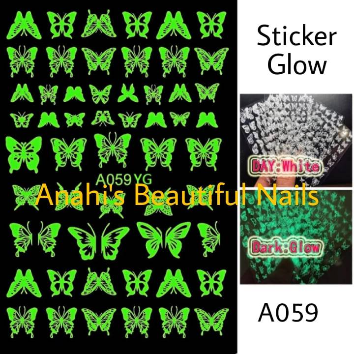 Stiker glow A-059