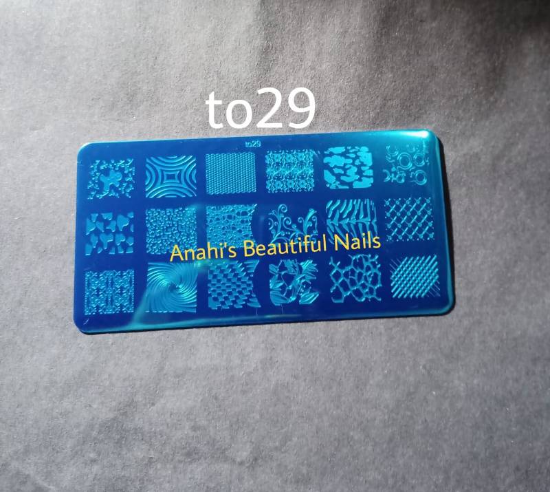 Placa para estampar to29