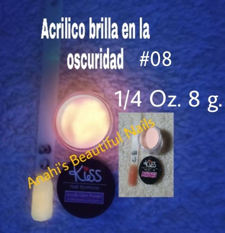 Acrilico 8 gr fluorecente 08