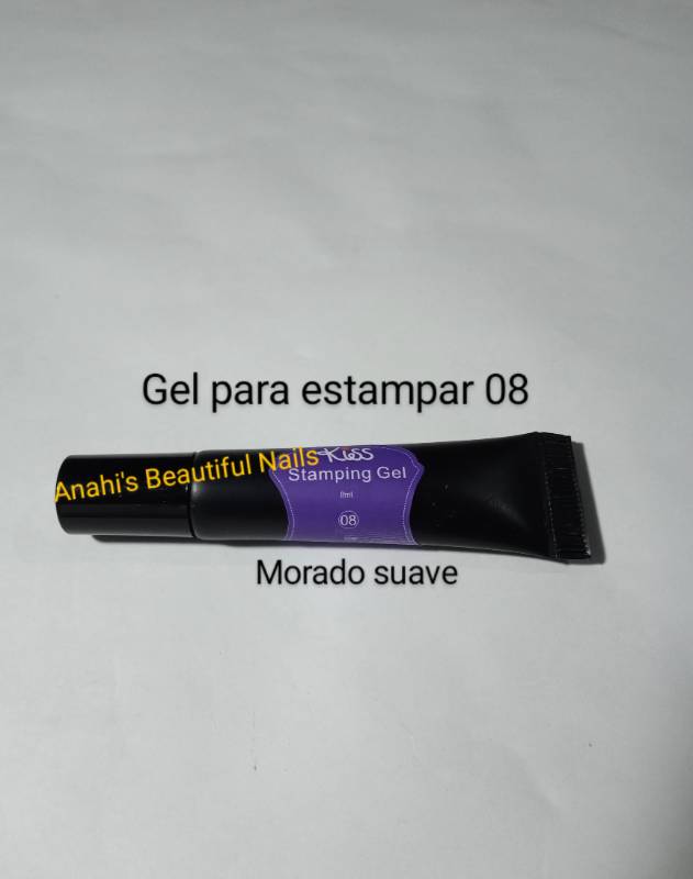 Gel para estampar kiss # 08