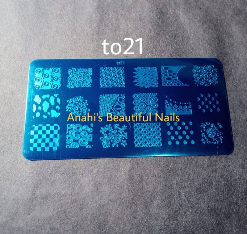 Placa para estampar to21