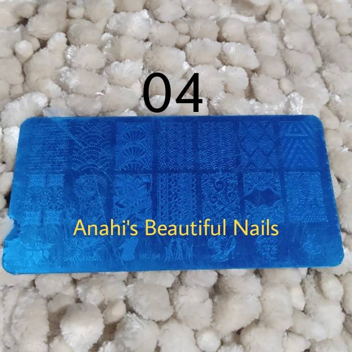 Placa para estampar # 04