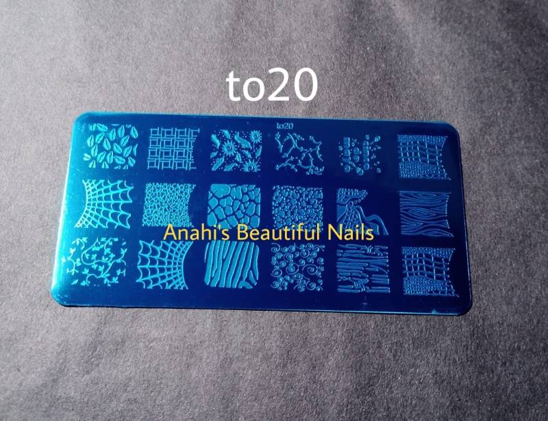 Placa para estampar to20