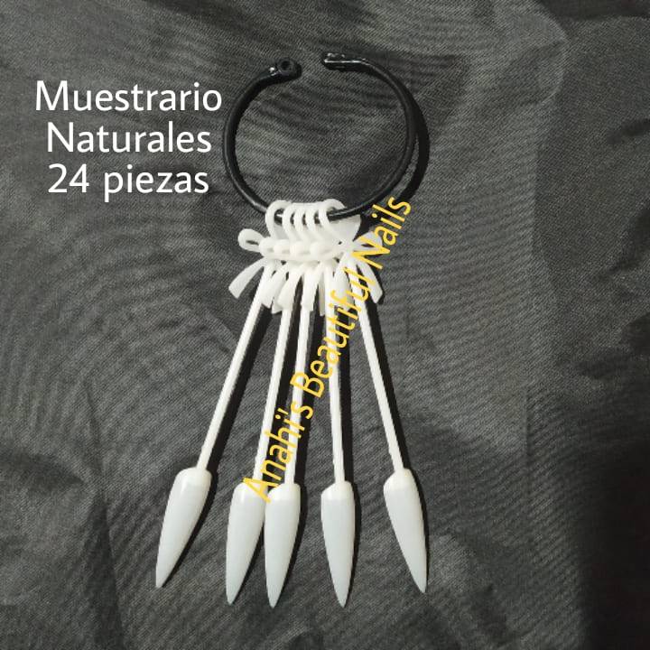 Muestrario stillettos naturales 24 pzs