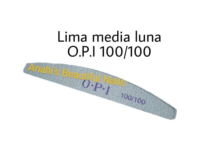 Lima O.P.I. media luna 100/100