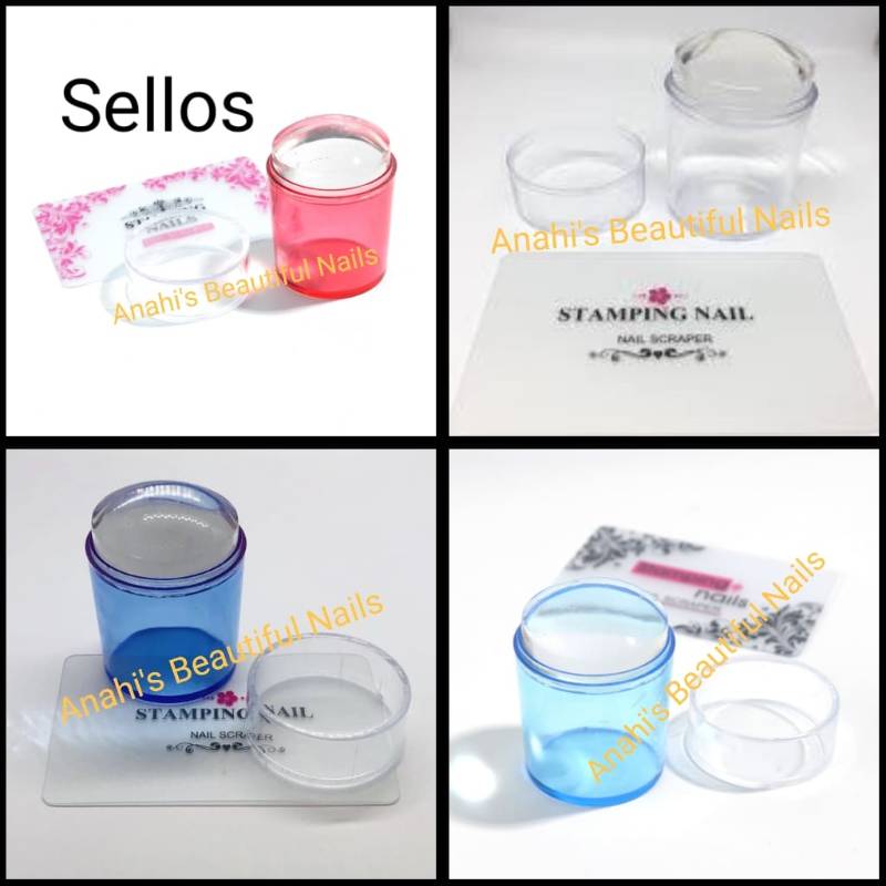 Sello para estampar de colores