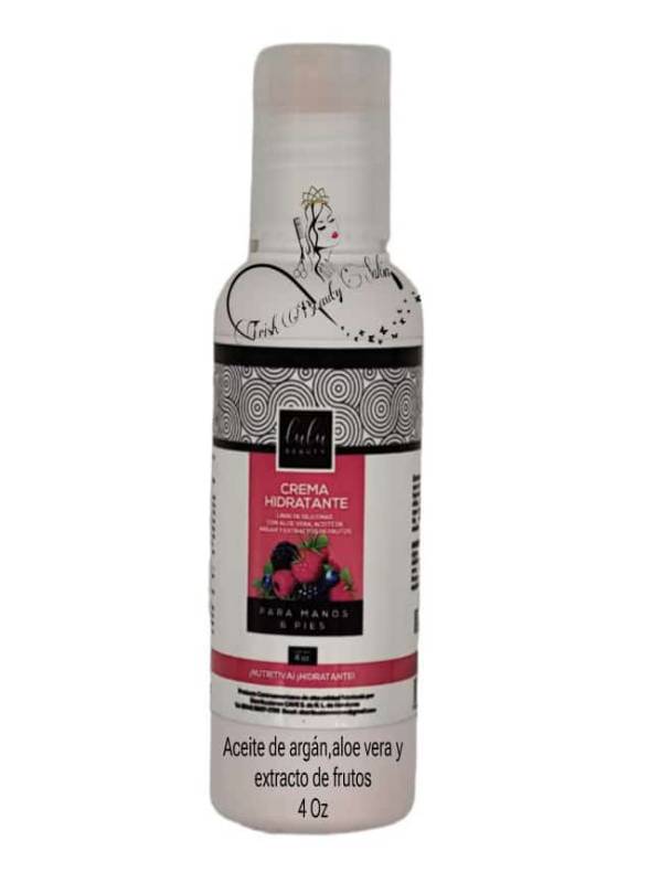 Crema hidratante frutos rojos 4 oz
