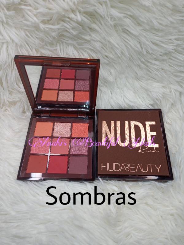 Sombras Nude (Huda beauty)pequeña