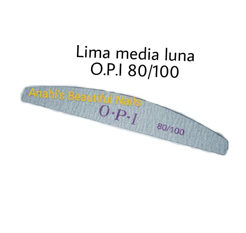 Lima O.P.I. media luna 80/100