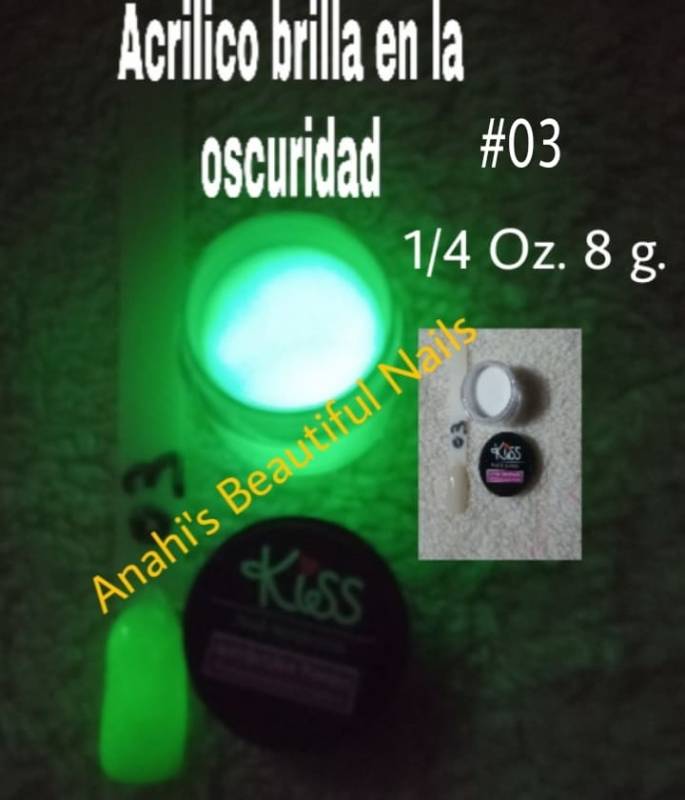 Acrilico 8 gr fluorecente 03