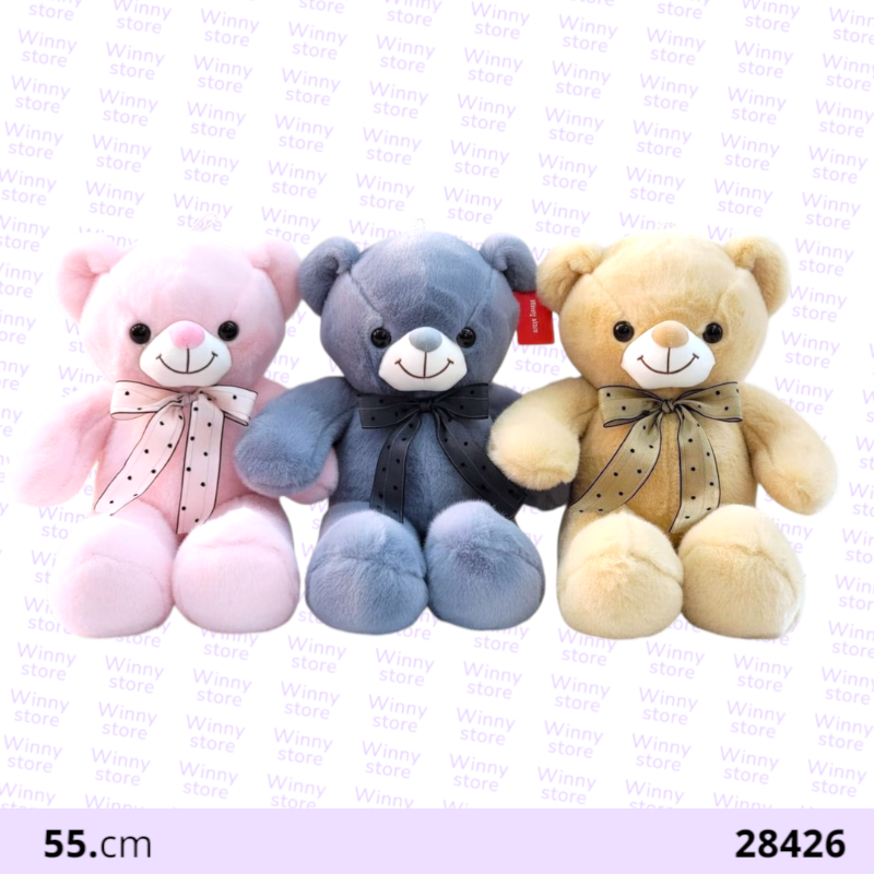 دببه ملونه 55.سم 28426