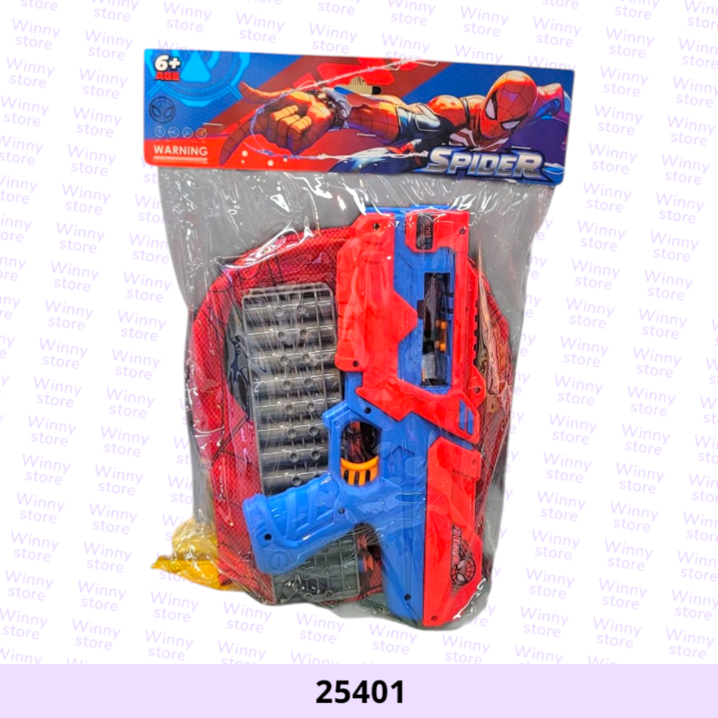 مسدس مع قناع سبايدرمان 25401