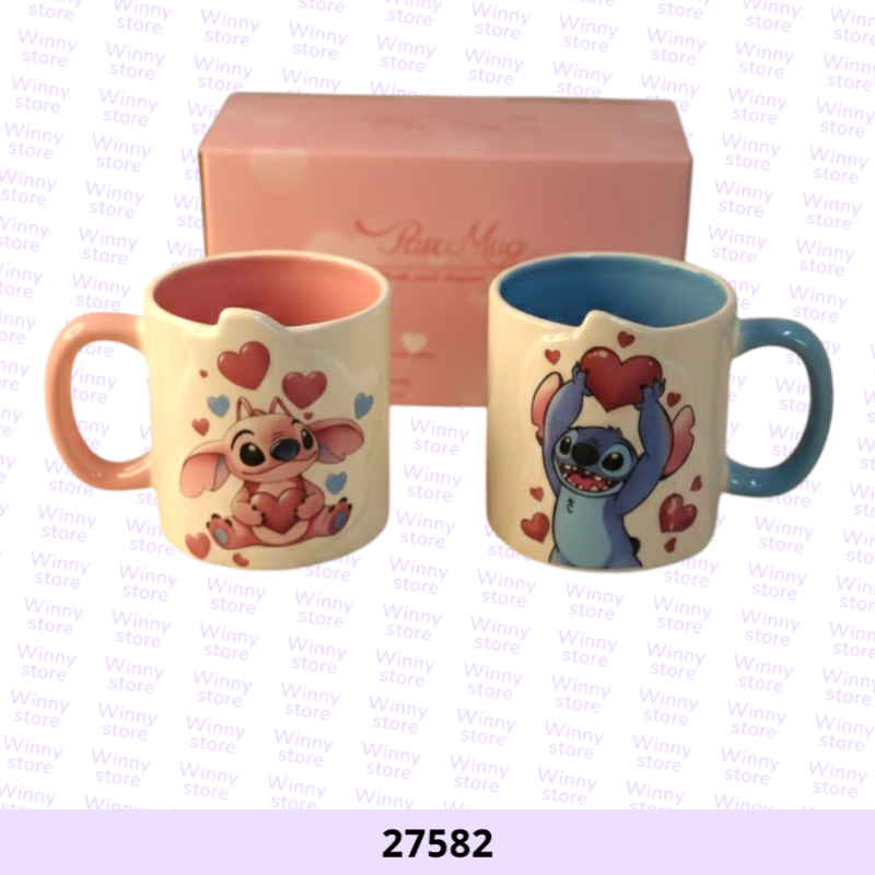 اكواب اطقم ستيتش و انجل 27582