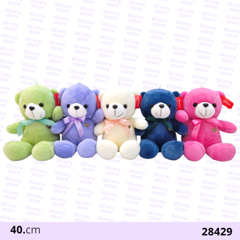 دببه ملون 40.سم 28429