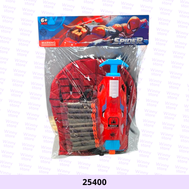 مسدس مع قناع سبايدرمان 25400